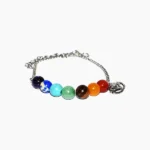 7 Chakra Bracelet, Seven Chakra Bead Bracelet, Seven Chakra Stone Amulet, 7 चक्र ब्रेसलेट