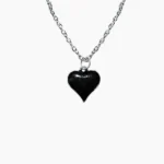 Black Heart Pendant (दिल लॉकेट)