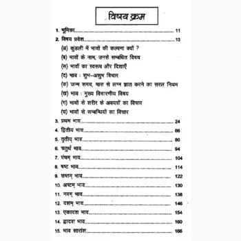 Dwadash Bhavano Ki Gatha Book, द्वादश भवनों की गाथा पुस्तक