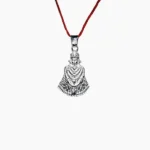 Khatu Shyam Silver Locket (खाटू श्याम चांदी लॉकेट)