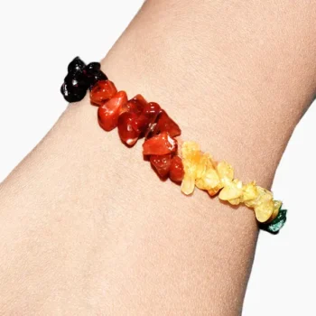 Navratan Stone Bracelet, Navratan Stone Cut Bracelet, Navratan Bracelet, नवरत्न स्टोन ब्रेसलेट