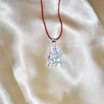 Silver Durga Pendant (दुर्गा कवच)
