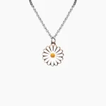 White Sunflower Pendant (सफ़ेद सूरजमुखी पेंडेंट)