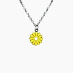 Yellow Sunflower Pendant (सूरजमुखी लॉकेट)