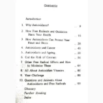 Antioxidants Vitamins C and E For Health Book