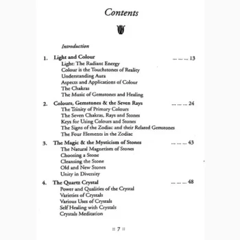 Healing With Gems And Crystals Book (रत्नों और क्रिस्टलों से उपचार)