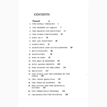 The Teaching of the Bhagavad Gita Book भगवद गीता की शिक्षा पुस्तक