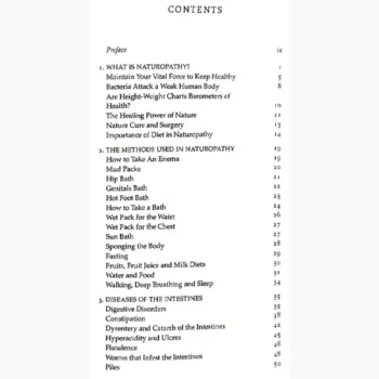 Nature Cure For Common Diseases Book (प्राकृतिक उपचार पुस्तक)