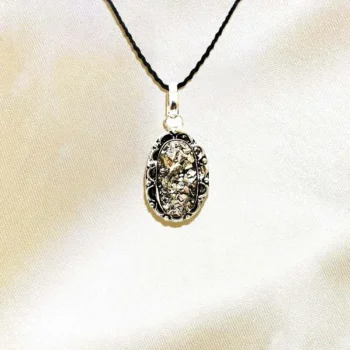 Pyrite Pendant (पाइराइट लॉकेट)