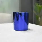 Blue Glass Jar Candle (ब्लू गिलास जार मोमबत्ती)