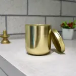 Brass Jar Candle (पीतल जार मोमबत्ती)