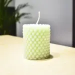 Bubble Pillar Candle (बबल पिलर मोमबत्ती)