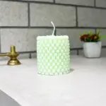 Bubble Pillar Candle (बबल पिलर मोमबत्ती)