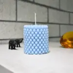Bubble Pillar Candle (बबल पिलर मोमबत्ती)