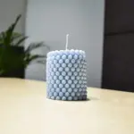 Bubble Pillar Candle (बबल पिलर मोमबत्ती)