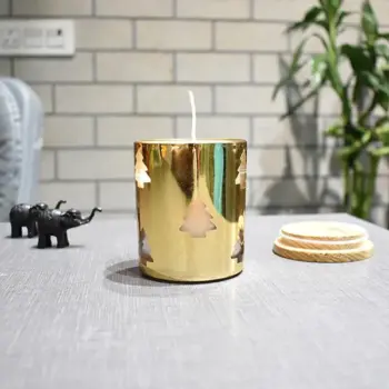 Christmas Candle Jar (क्रिसमस मोमबत्ती जार)