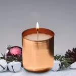 Copper Jar Candle (कॉपर जार मोमबत्ती)