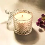 Crystal Glass Jar Candle (क्रिस्टल ग्लास जार मोमबत्ती)