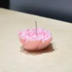 Peony Flower Candle (पेओनी फूल मोमबत्ती)