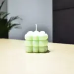 Puffa Cube Candle (बबल क्यूब मोमबत्ती)