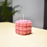 Puffa Cube Candle (बबल क्यूब मोमबत्ती)