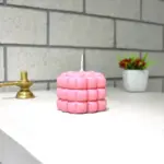 Puffa Cube Candle (बबल क्यूब मोमबत्ती)