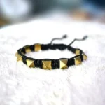 Pyramid Bracelet, पिरामिड ब्रेसलेट, Adjustable Pyramid Bracelet