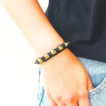 Pyramid Bracelet, पिरामिड ब्रेसलेट, Adjustable Pyramid Bracelet