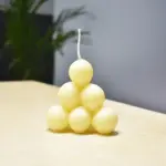 Pyramid Bubble Candle (पिरामिड बबल मोमबत्ती)