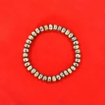 Pyrite Bracelet, पाइराइट ब्रेसलेट, Pyrite Gemstone Bracelet
