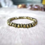 Pyrite Bracelet, पाइराइट ब्रेसलेट, Pyrite Gemstone Bracelet