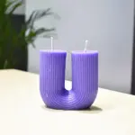 U Shape Candle (यू शेप मोमबत्ती)