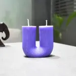 U Shape Candle (यू शेप मोमबत्ती)