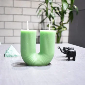 U Shape Candle (यू शेप मोमबत्ती)