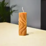 Wave Twisted Candle (वेव ट्विस्टेड मोमबत्ती)