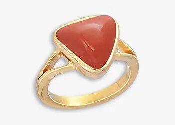Coral Stone Ring