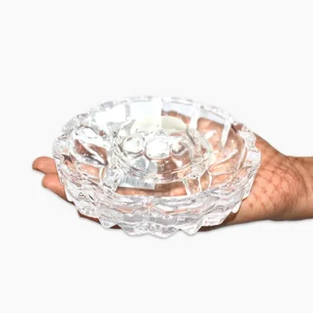 Crystal Kachua Plate, क्रिस्टल कछुआ प्लेट, Crystal Tortoise Plate