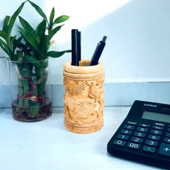 Wooden Pen Stand, Wooden Pen Holder, लकड़ी का पेन स्टैंड