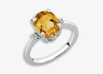 Yellow Sapphire Stone Ring