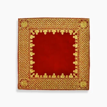 Velvet Puja Aasan, वेलवेट पूजा आसन
