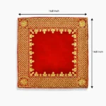 Velvet Puja Aasan, वेलवेट पूजा आसन