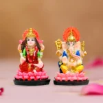 Flower Lakshmi Ganesh Murti, लक्ष्मी गणेश मूर्ति