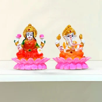Flower Laxmi Ganesh Murti, फ्लावर लक्ष्मी गणेश मूर्ति
