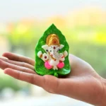 Pan Patti Ganesh idol, पान पत्ती गणेश मूर्ति