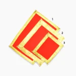 Velvet Chowki Puja Aasan, वेलवेट चौकी पूजा आसन