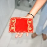 Velvet Puja Chowki Aasan, वेलवेट पूजा चौकी आसन