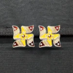 Yellow Swastik Sticker, पीला स्वास्तिक स्टिकर