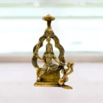 Brass Baglamukhi Murti, पीतल बगलामुखी मूर्ति