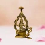 Brass Baglamukhi Murti, पीतल बगलामुखी मूर्ति