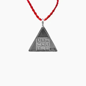 Budh Pyra Silver Yantra Locket, बुध पायरा चांदी यंत्र लॉकेट